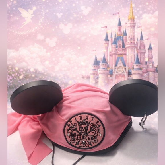 Disney Pink Pirate Mickey Ears Hat main image 14